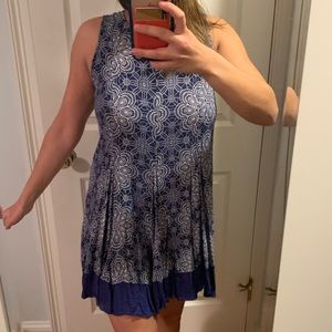 Altar’d State Blue Floral Dress